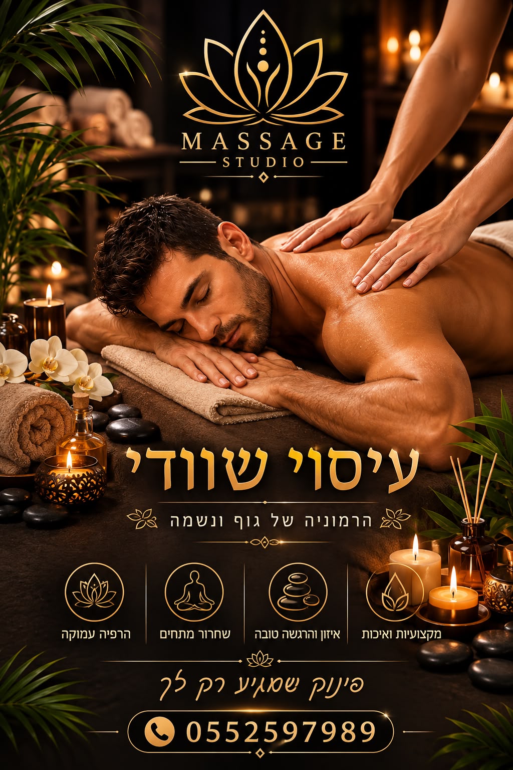 דירה דיסקרטית - קליניקה לעיסוי מקצועי מיוחד 16